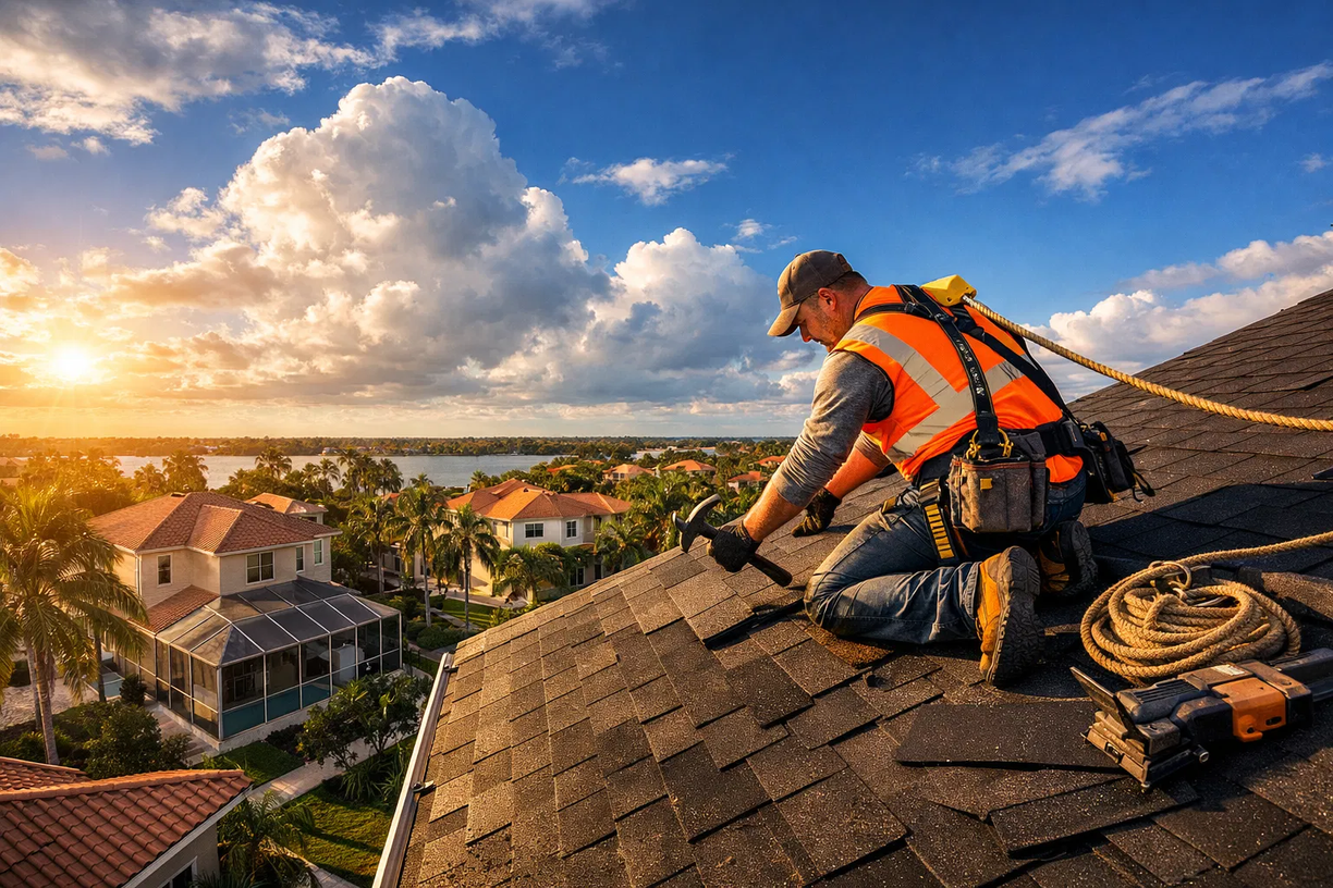 Roofing Website Example